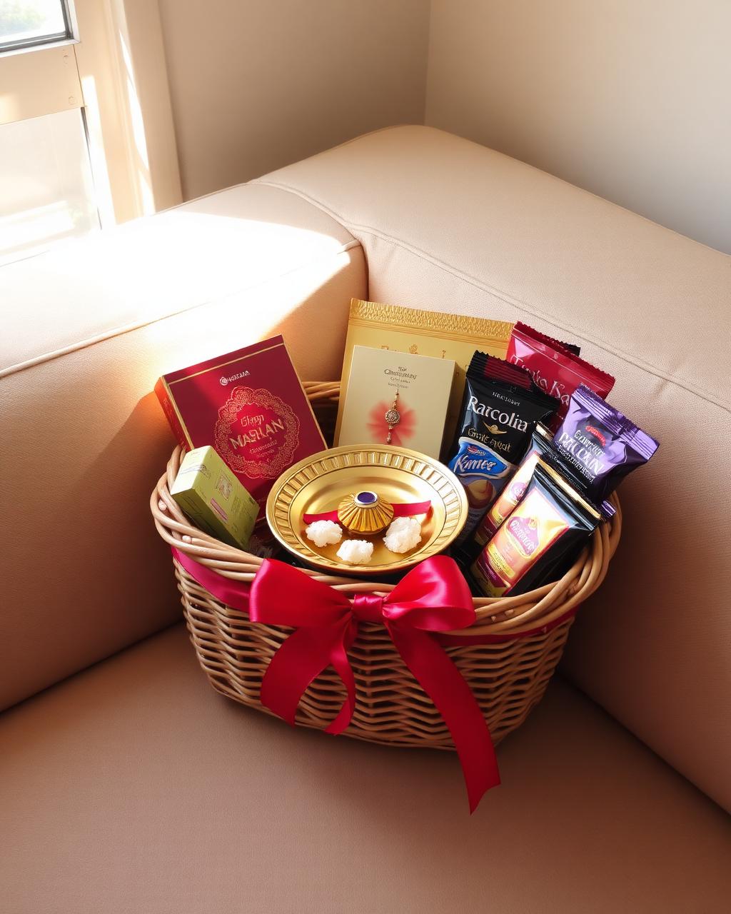 Raksha Bandhan Hamper — customised Rakhi gift hamper by Nimantran by Amisha